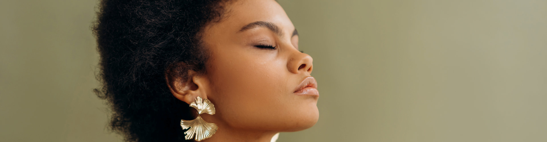 Woman practicing mindfulness